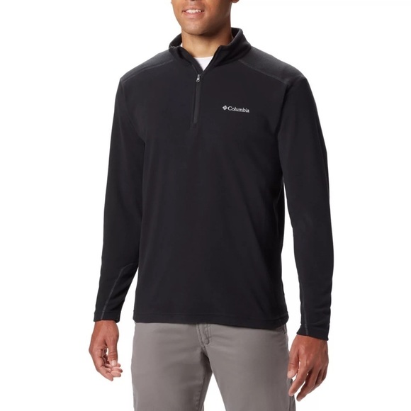 Columbia Sportswear Company Other - Columbia Men’s Black Half Zip Fleece Pullover, Size Medium